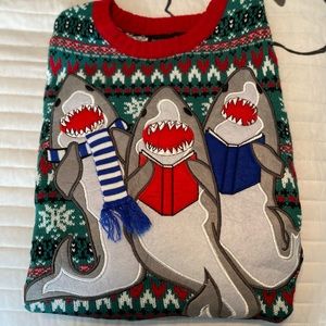 🎄🦈NWOT Kids Shark Christmas sweater🦈🎄